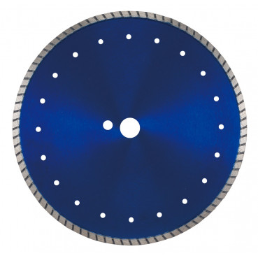 Disque diamant COMET spécial jante CRENELÉE pour matériaux durs - diamètre 300mm - alésage 25,4mm - Hauteur segment 8,5mm Makita | B-13041