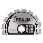 Image du produit : Lames carbures "Specialized" construction (FERMACELL), pour scies circulaires. - diamètre 235mm - alésage 30mm - coupe-saignée 2,8mm - 16 dents Makita | B-13699