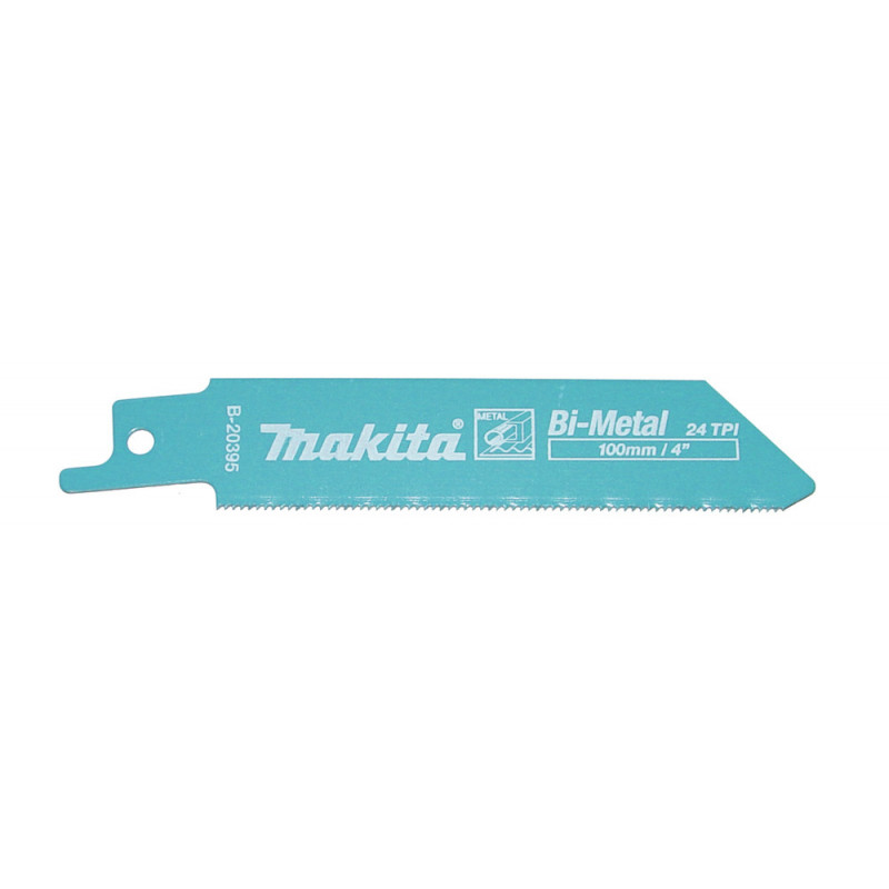 Lames courtes pour métal - longueur 100mm - épaisseur 0,9mm - lame BiM - 5 pièce(s) Makita | B-20395