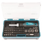 Image du produit : Coffret Makita Tournevis Makita à cliquet et 46 Accessoires | B-36170