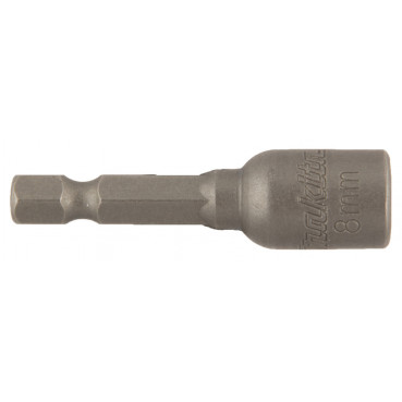 Douille de vissage magnétique pour visseuse Hexa 1/4" - 8mm - longueur totale 50mm - 1 pièce(s) Makita | B-38716