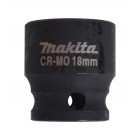 Image du produit : Douille pour carré d'entraînement de 3/8" - diamètre 18mm - longueur totale 30mm Makita | B-40004