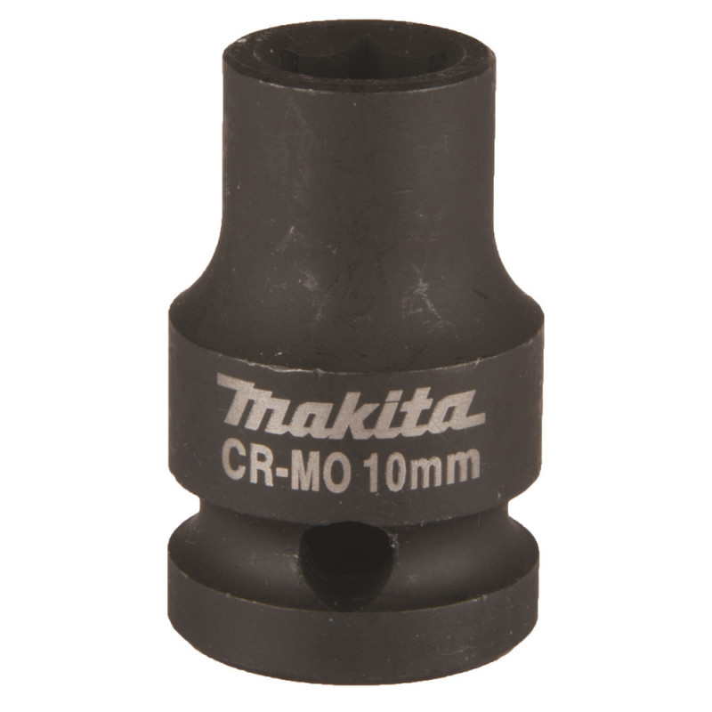 Douille de vissage à chocs noire IMPACT 1/2 "8x38mm - diamètre 10mm - longueur totale 38mm Makita | B-40076