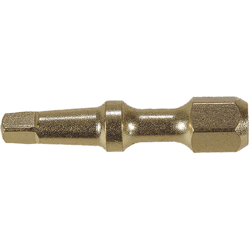 Embout de vissage Impact Gold ShorTon, SQ1, 30mm - longueur totale 30mm - 2 pièce(s) Makita | B-42298