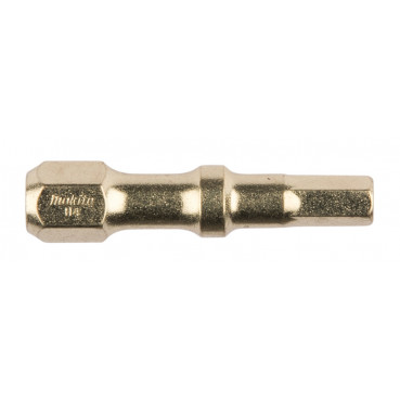 Embout de vissage Impact Gold ShorTon, H4, 30mm - longueur totale 30mm - Hex 4mm - 2 pièce(s) Makita | B-42341