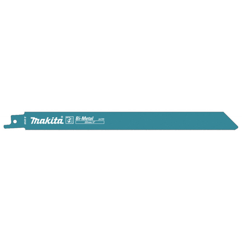 Lame de scie sabre 225 x 0,9mm - longueur 225mm - lame BiM - 5 pièce(s) Makita | B-43169