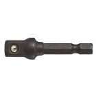 Image du produit : Adaptateur 1/4" pour douilles - longueur totale 50mm - 1 pièce(s) Makita | B-54667