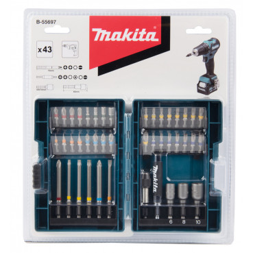 Coffret Makita 43 accessoires de vissage | B-55697