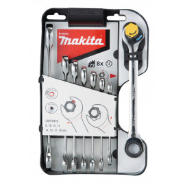 Jeu de clés mixtes à serrage rapide et à cliquet Makita | B-65523