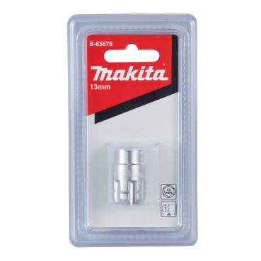 Douille traversante pour clé à cliquet - diamètre 13mm Makita | B-65676