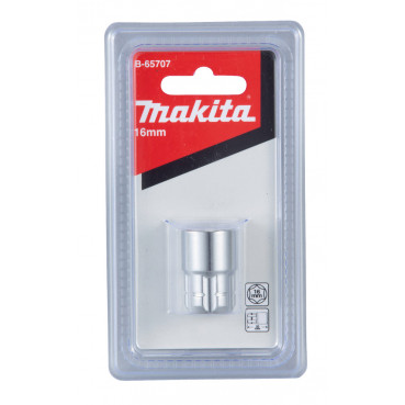 Douille traversante pour clé à cliquet - diamètre 16mm Makita | B-65707