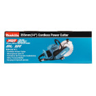 Image du produit : Découpeuse Makita 80 V XGT Ø 355mm - 40 Volts MAX x 2 - (Produit seul) - section de coupe maxi 127mm - poids 10,1kg | CE001GZ