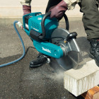 Image du produit : Découpeuse Makita 80 V XGT Ø 355mm - 40 Volts MAX x 2 - (Produit seul) - section de coupe maxi 127mm - poids 10,1kg | CE001GZ