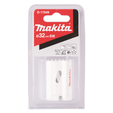 Scie cloche Makita Bi-Métal pour perceuse visseuse - diamètre 32mm - 1 pièce(s) | D-17049