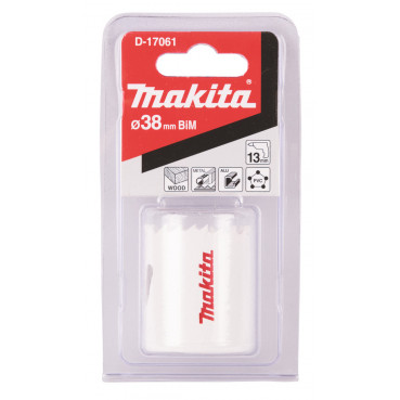 Scie cloche Makita Bi-Métal pour perceuse visseuse - diamètre 38mm - 1 pièce(s) | D-17061