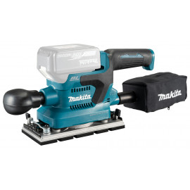 Ponceuse vibrante Makita LXT 18 Volts - sans fil Lithium (Li-Ion) - (Produit seul) - dimensions du patin de ponçage 93 x 185mm - poids 2,2kg | DBO380Z