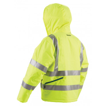 Blouson chauffant LXT 14,4 à 18 Volts Lithium (Li-Ion) - Haute visibilité - taille L - Makita | DCJ206ZL