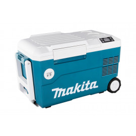 Glacière sur batterie à roulettes - fonction refroidissement ou réchauffage à compresseur, idéale chantier, camping, réception, 18 Volts - sans fil Lithium (Li-Ion) (Produit seul) Makita | DCW180Z