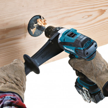 Perceuse visseuse Makita LXT 18 Volts - sans fil Lithium (Li-Ion) - Ø 13mm - (Produit seul) | DDF458Z