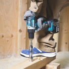 Image du produit : Perceuse visseuse Makita 18 Volts - sans fil Lithium (Li-Ion) 3 Ah Ø 13mm (3 batteries) | DDF484RF3J