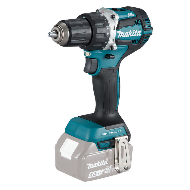 Perceuse visseuse Makita LXT 18 Volts - sans fil Lithium (Li-Ion) - Ø 13mm - (Produit seul) | DDF484ZJ