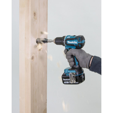 Perceuse visseuse Makita LXT 18 Volts - sans fil Lithium (Li-Ion) - 5 Ah - Ø 13mm | DDF485RTJ