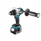 Image du produit : Perceuse visseuse Makita LXT 18 Volts - sans fil Lithium (Li-Ion) - 5 Ah - Ø 13mm - poids 2,60kg | DDF486RTJ