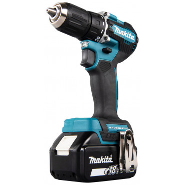 Perceuse visseuse Makita LXT 18 Volts - sans fil Lithium (Li-Ion) - 3 Ah - Ø 13mm - poids 1,6kg | DDF487RFJ