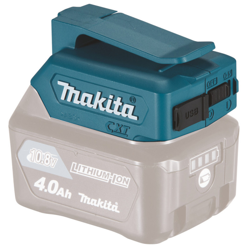 Adaptateur USB CXT CXT - 12 Volts MAX Lithium (Li-Ion) - 1 port USB - (Produit seul) Makita | DEAADP06