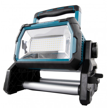 Projecteur de chantier à LED Makita - jusqu'à 3000 lumens - fonctionne sur batterie LXT 14.4 et 18 Volts ou sur prise secteur | DEADML809