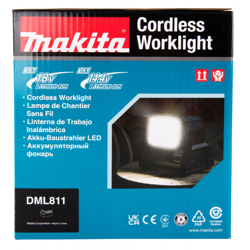 Makita DEADML811 Projecteur de chantier LED 14,4 / 18 V