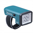 Image du produit : Baladeuse LED torche sans fil, fixation au poignet avec bracelet velcro compatible avec les batteries rechargeables LXT 14.4 et 18 Volts Makita | DEBDML186