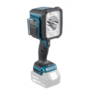 Lampe torche baladeuse, projecteur Makita sans fil extrêmement puissant 640m, compatible batterie 14,4 et 18 Volts LXT - pivotable horizontalement | DEBDML812