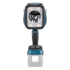 Image du produit : Lampe torche baladeuse, projecteur Makita sans fil extrêmement puissant 640m, compatible batterie 14,4 et 18 Volts LXT - pivotable horizontalement | DEBDML812