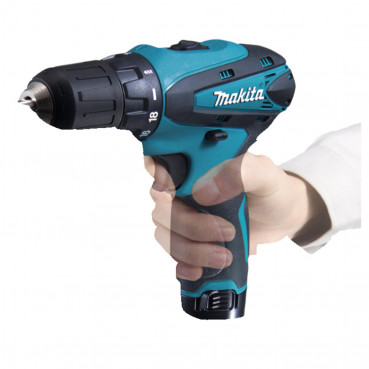 Perceuse visseuse Makita 10,8 Volts Lithium (Li-Ion) - 1,3 Ah - Ø 10mm | DF330DWJ