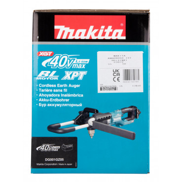 Tarière Makita XGT 40 Volts MAX Lithium (Li-Ion) - (Produit seul) - capacité du mandrin diamètre 2 à 13mm - poids 6,4kg | DG001GZ05