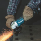 Image du produit : Meuleuse Makita Ø 125mm LXT 18 Volts - sans fil Lithium (Li-Ion) - 5 Ah - filetage M14 | DGA508RTJ