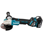 Image du produit : Meuleuse Makita Ø 125mm LXT 18 Volts - sans fil Lithium (Li-Ion) - 5 Ah | DGA519RTJ1