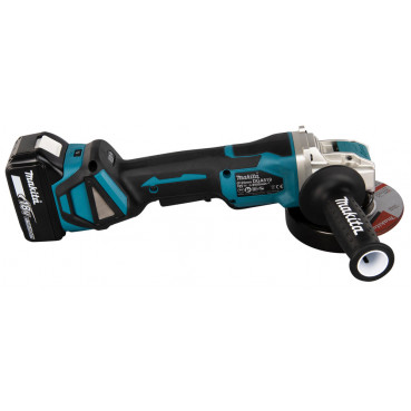 Meuleuse Makita Ø 125mm LXT 18 Volts - sans fil Lithium (Li-Ion) - 5 Ah | DGA519RTJ1