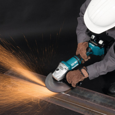 Meuleuse Makita Ø 230mm LXT 36 Volts 2 x 18 Volts - sans fil Lithium (Li-Ion) - (Produit seul) - filetage M14 | DGA900ZK