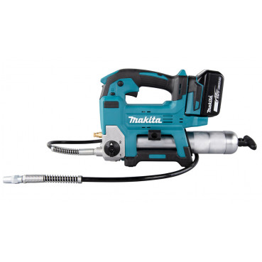 Pompe à graisse Makita LXT 18 Volts - sans fil Lithium (Li-Ion) - 1 batterie - pression maximale 690 bars - longueur du tuyau 1,2m | DGP180RT