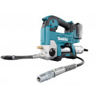 Image du produit : Pompe à graisse Makita LXT 18 Volts - sans fil Lithium (Li-Ion) - 1 batterie - pression maximale 690 bars - longueur du tuyau 1,2m | DGP180RT