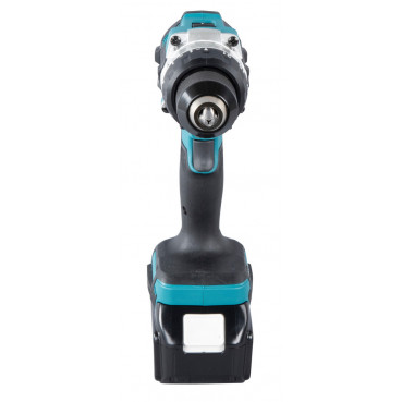 Perceuse visseuse Makita | percussion LXT 18 Volts - sans fil Lithium (Li-Ion) - 5 Ah - Ø 13mm - poids 2,7kg | DHP486RTJ