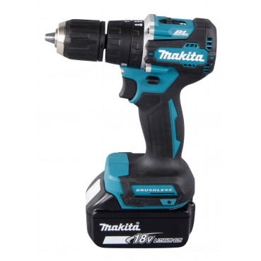 Perceuse visseuse Makita LXT 18 Volts - sans fil Lithium (Li-Ion) - 3 à h - Ø 13mm - poids 1,7kg | DHP487RFJ