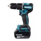 Image du produit : Perceuse visseuse Makita LXT 18 Volts - sans fil Lithium (Li-Ion) - 3 à h - Ø 13mm - poids 1,7kg | DHP487RFJ