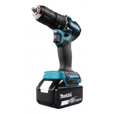 Perceuse visseuse Makita LXT 18 Volts - sans fil Lithium (Li-Ion) - 3 à h - Ø 13mm - poids 1,7kg | DHP487RFJ