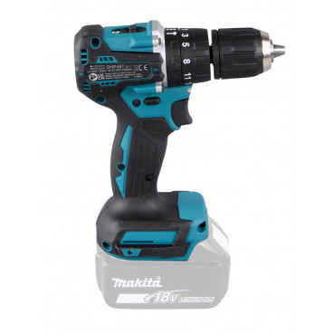 Perceuse visseuse Makita | percussion LXT - 18 Volts - sans fil Lithium (Li-Ion) - Ø 13mm - (Produit seul) - poids 1,7kg | DHP487ZJ