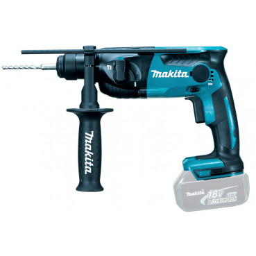 Perforateur Makita SDS-Plus LXT 18 Volts - sans fil Lithium (Li-Ion) - 16mm - (Produit seul) - force de frappe 1,3 joules | DHR165Z