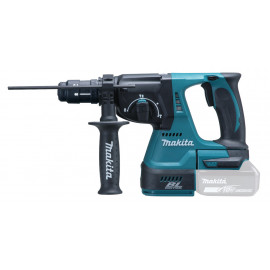 Perforateur burineur Makita SDS-Plus LXT 18 Volts - sans fil Lithium (Li-Ion) - 24mm - (Produit seul) - force de frappe 2 joules | DHR243ZJ