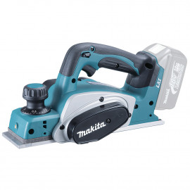 Rabot à bois Makita LXT 18 Volts - sans fil Lithium (Li-Ion) - 82mm - (Produit seul) - profondeur rabotage 0 - 2mm | DKP180Z